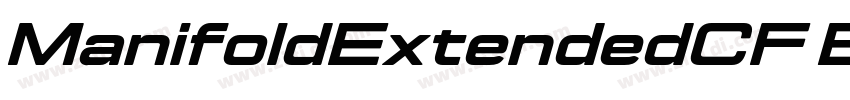 ManifoldExtendedCF B字体转换